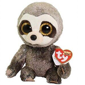 Ty Sloth Grey Plush 9”, "Dangler* - Beanie Boos